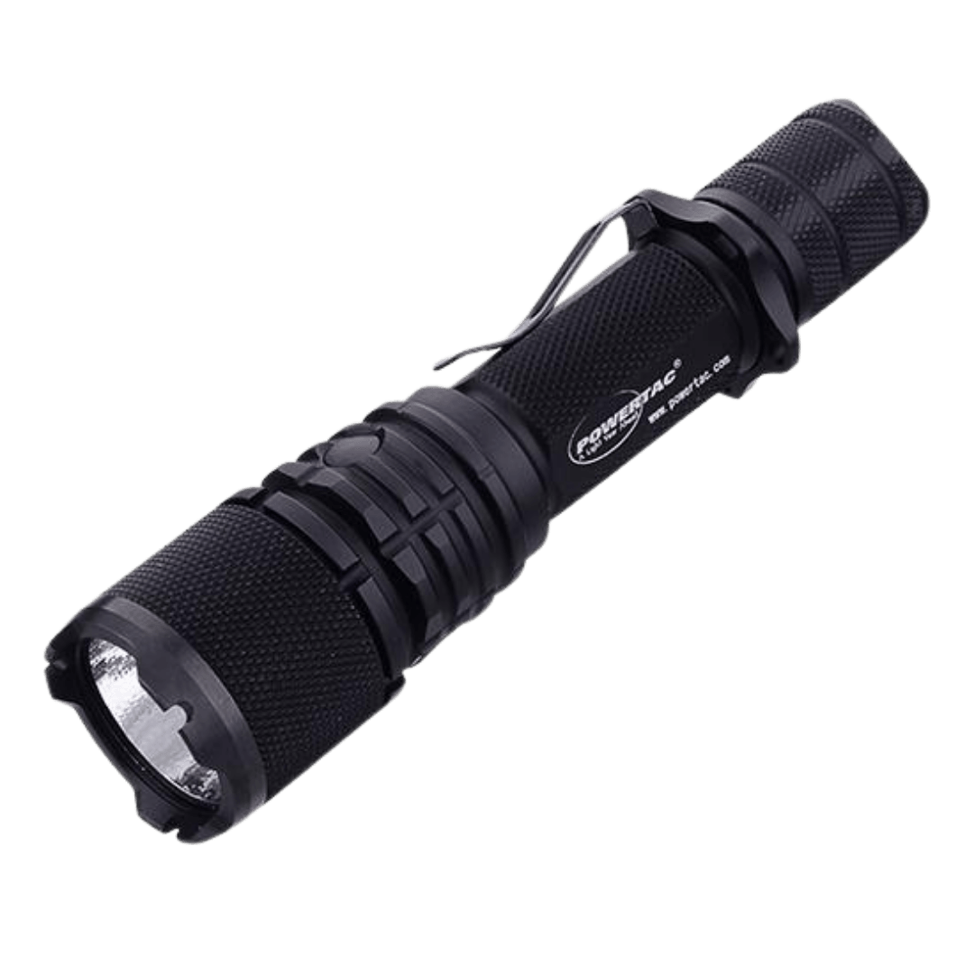 Powertac Warrior Gen4 FL 4,200-lumen wide-beam tactical flashlight – best rechargeable flashlight 2026