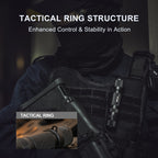 Powertac E9R Gen4 2,550 Lumen Tactical EDC Flashlight – IPX8, USB-C, Lifetime Warranty