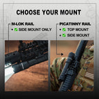Huntsman 1250LM WML | 510M Beam | 'Picatinny' & 'M-Lok' Dual Mount