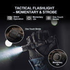Powertac E9R Gen4 2,550 Lumen Tactical EDC Flashlight – IPX8, USB-C, Lifetime Warranty