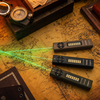 Powertac QUAD 2000 Lumen Flashlight – 4-in-1 Flood, Spot, UV & Green Laser EDC Light