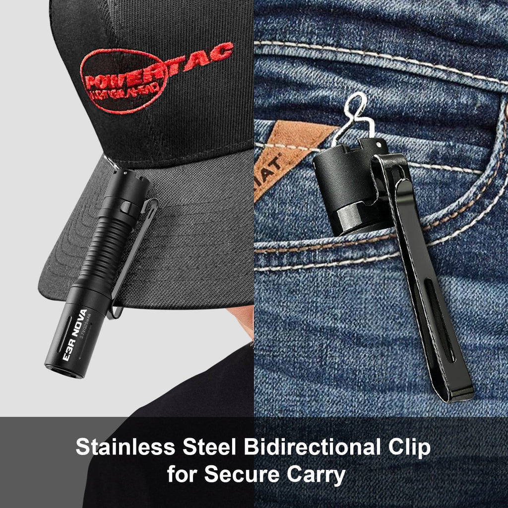 Powertac E3R Nova EDC Flashlight
