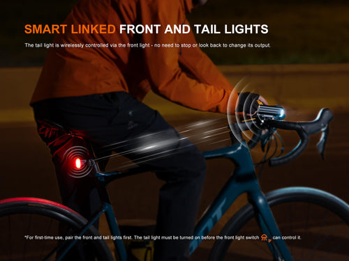 Fenix BC28R Smart Head & Tail Bike Light Combo