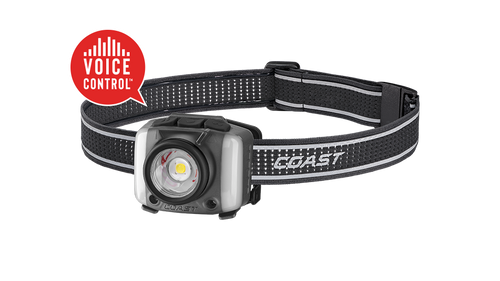 COAST FL97R Voice Control Rechargeable Headlamp – 1200 Lumens COAST Products