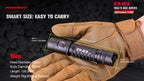 Powertac E11 Gen3 2,020 Lumen EDC Flashlight – IPX8, USB-C, Lifetime Warranty