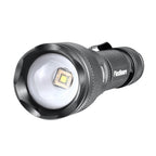 Powertac FlexBeam Adjustable Zoom Flashlight – 1200 Lumens, 700M Throw, Hunting & EDC