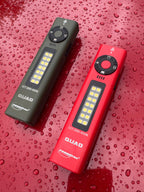 Powertac QUAD 2000 Lumen Flashlight – 4-in-1 Flood, Spot, UV & Green Laser EDC Light