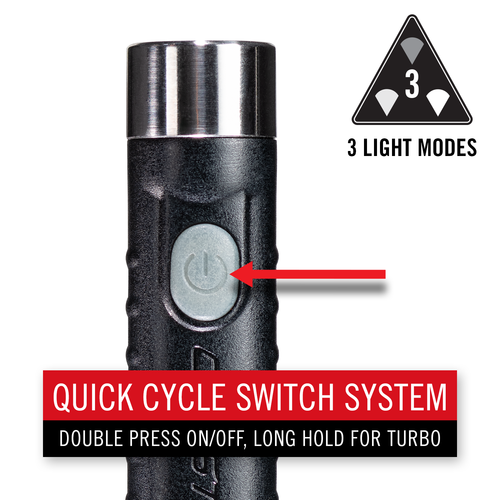 COAST KL20R Rechargeable Keychain Flashlight – 380 Lumens, IP54 COAST