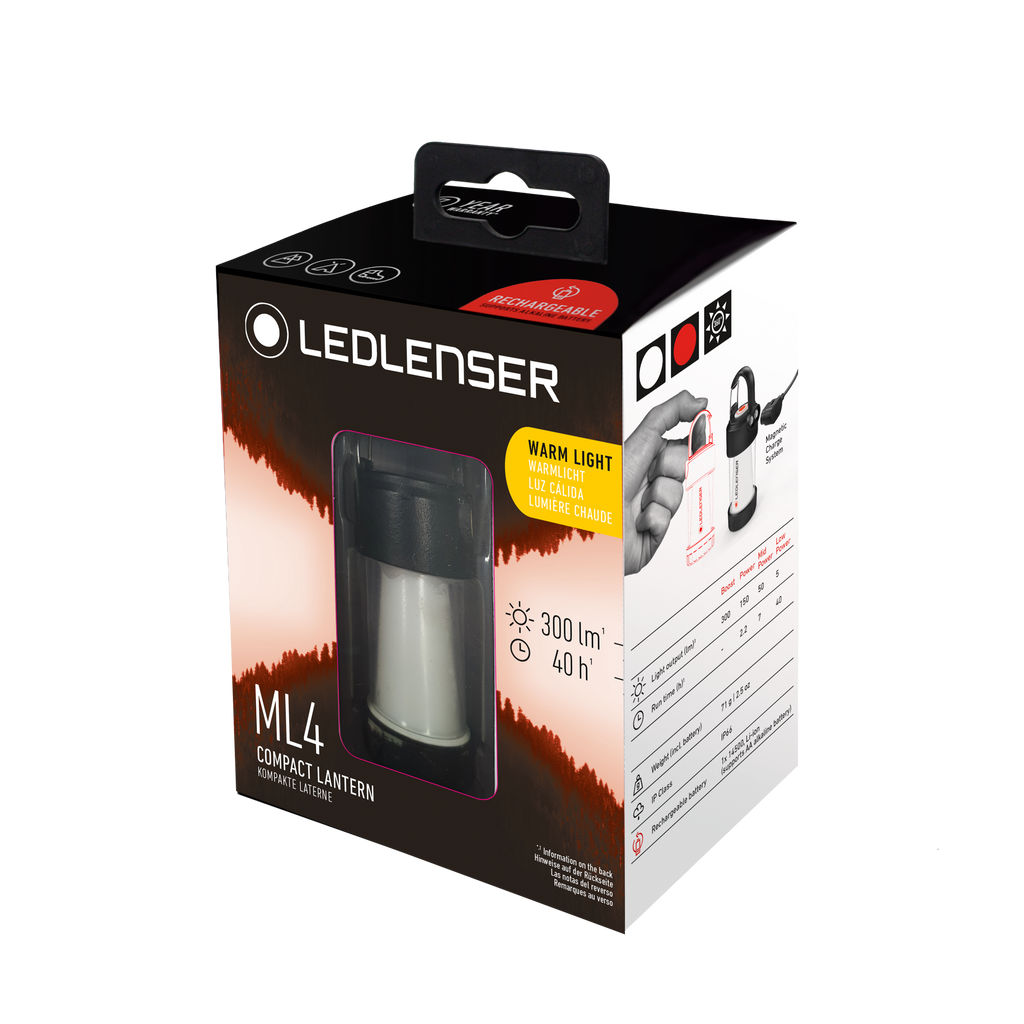 Ledlenser ML4 Warm Light Rechargeable Lantern