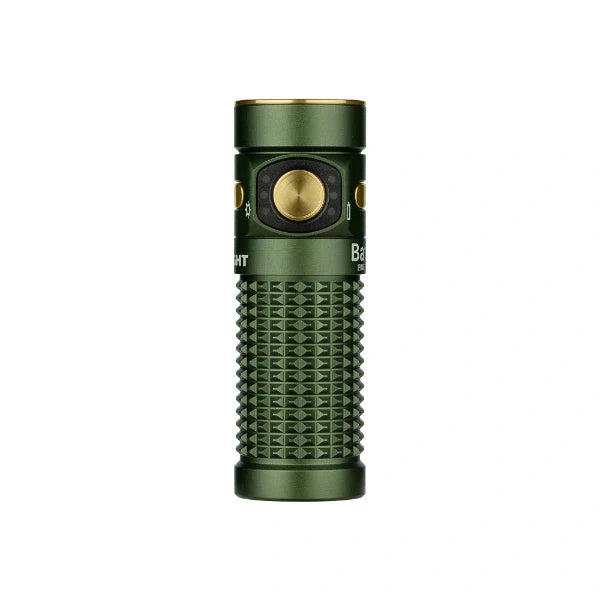 Olight Baton 4 Premium EDC Flashlight, 1,300 Lumens with Charging Case – OD Green