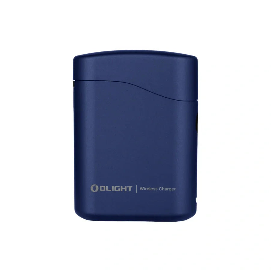 Olight Baton 4 Premium EDC Flashlight, 1,300 Lumens with Charging Case – Regal Blue