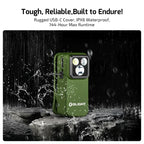 OLIGHT OCLIPPROODGC2M Oclip Pro Clip on Flashlight with Floodlight Spotlight and Red Light - OD Green