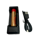 Powertac Single Bay USB Charger (18650) Powertac