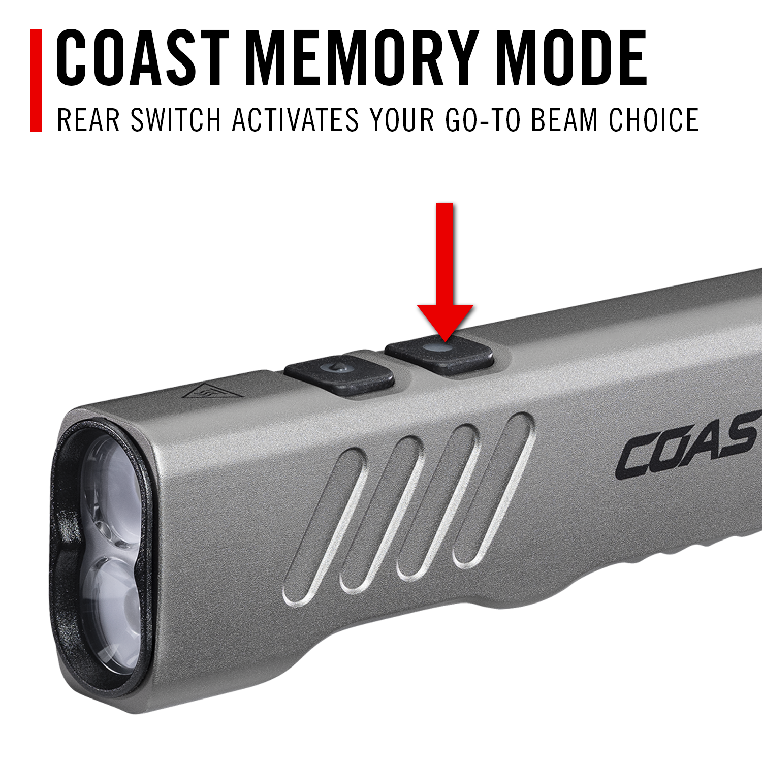 COAST Slayer – Rechargeable EDC Flashlight, 1150 Lumens