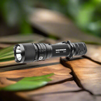 Powertac Warrior Gen4 Wide Beam Tactical Flashlight – 4200 Lumens, IPX8