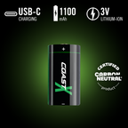 ZITHION-X CR123 Rechargeable Batteries