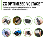 ZITHION-X CR123 Rechargeable Batteries