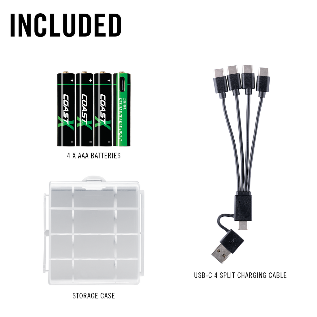 ZITHION-X AAA Rechargeable Batteries