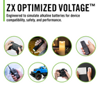 ZITHION-X AAA Rechargeable Batteries
