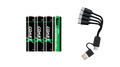 ZITHION-X AAA Rechargeable Batteries