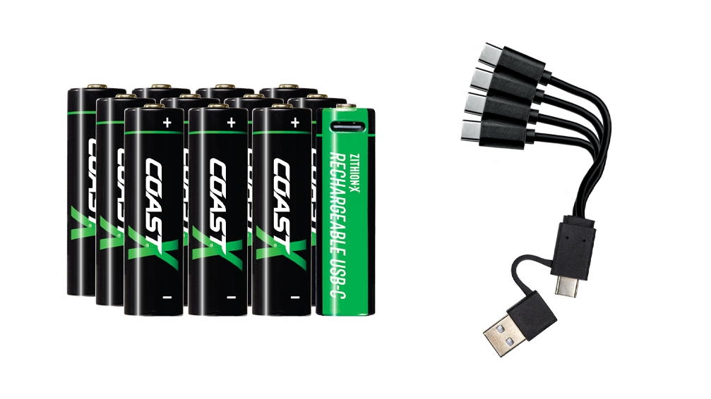 ZITHION-X AA Rechargeable Batteries