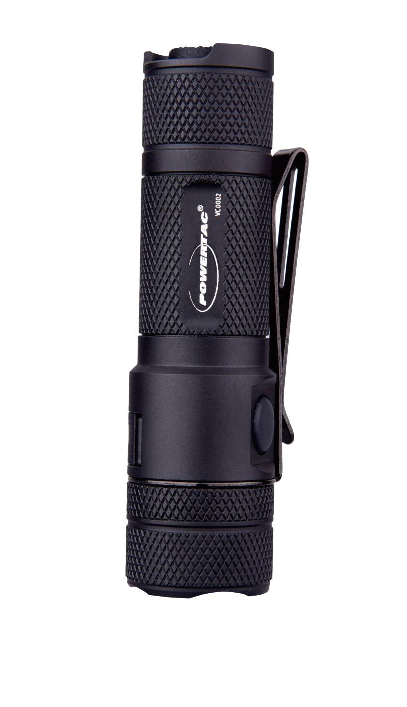 Powertac Cadet Gen4 1,200 Lumen Tactical EDC Flashlight – IPX7, Magnetic Charge