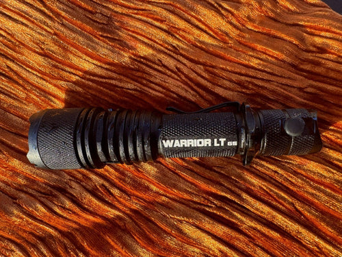 Powertac  Warrior GEN5 LT  3,050 Lumen 480M Long Throw Tactical Flashlight